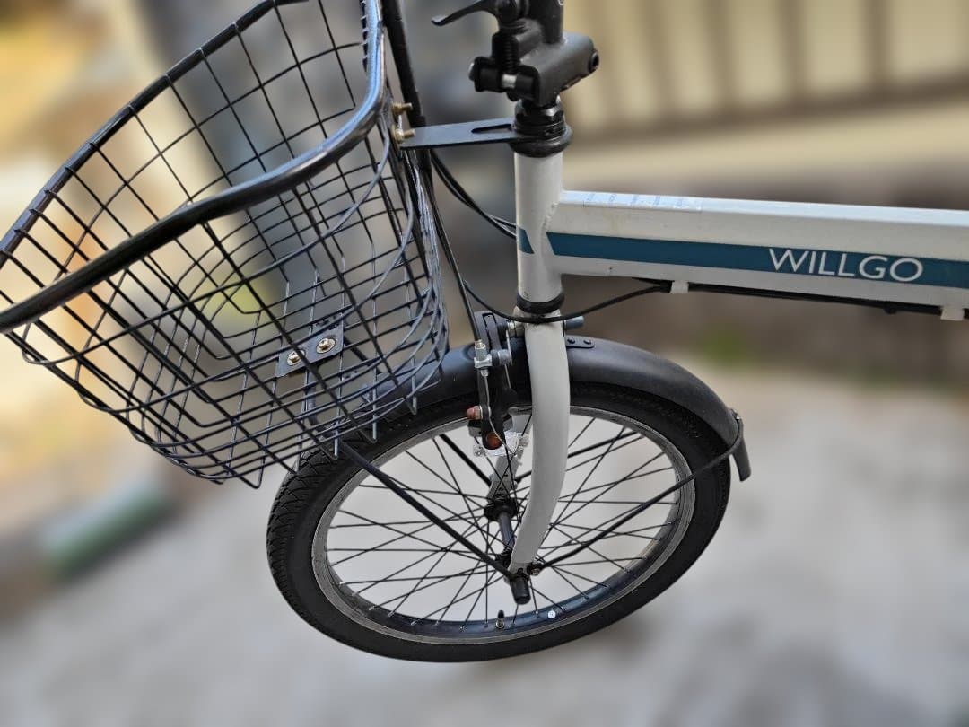 WILLGO FD206　電動アシスト自転車 前後バスケット付き