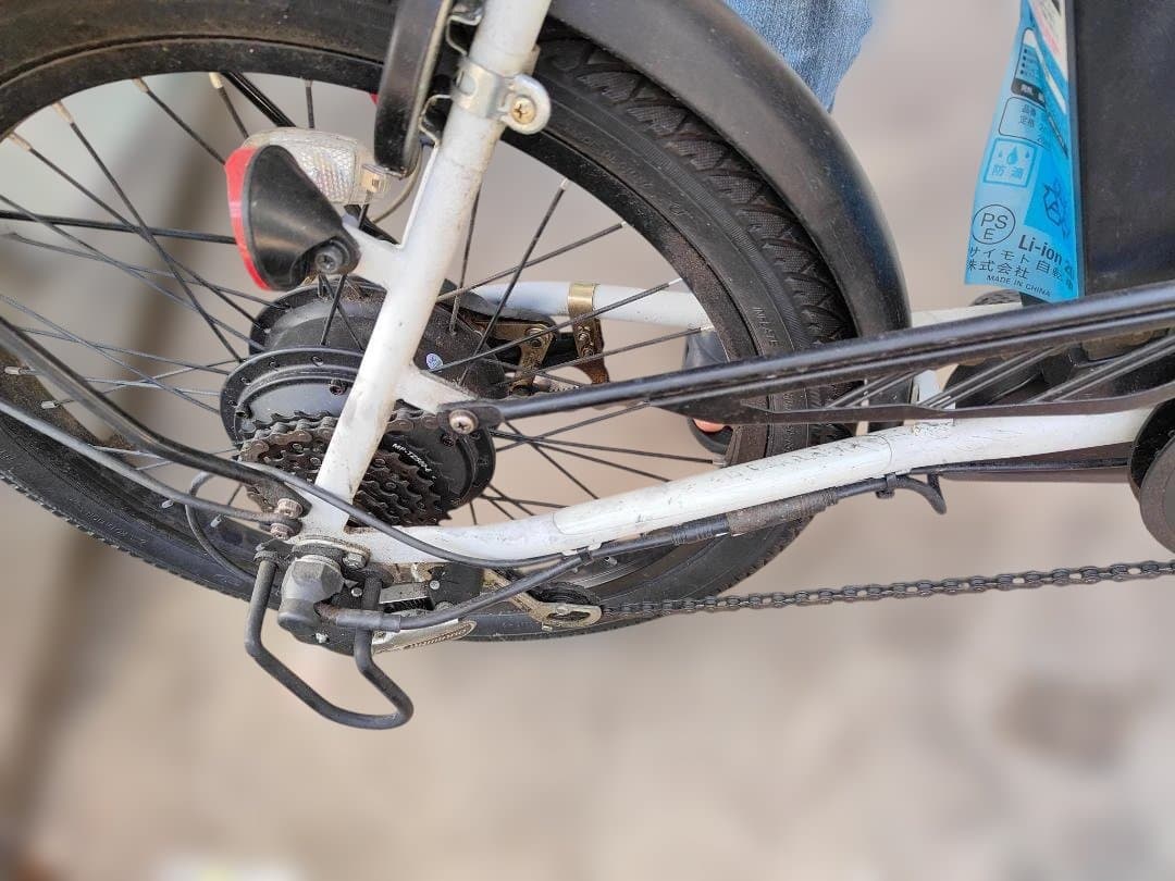 WILLGO FD206　電動アシスト自転車 前後バスケット付き