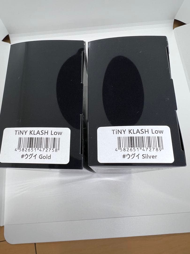未開封品★タイニークラッシュlow★ウグイGOLDウグイsilver★2色セット