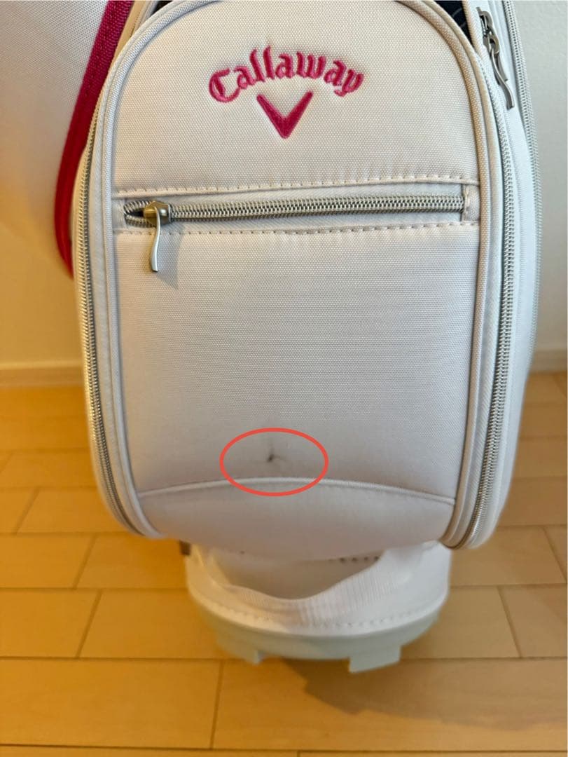 Callaway Solaire キャディバッグ　ゴルフ　ピンク