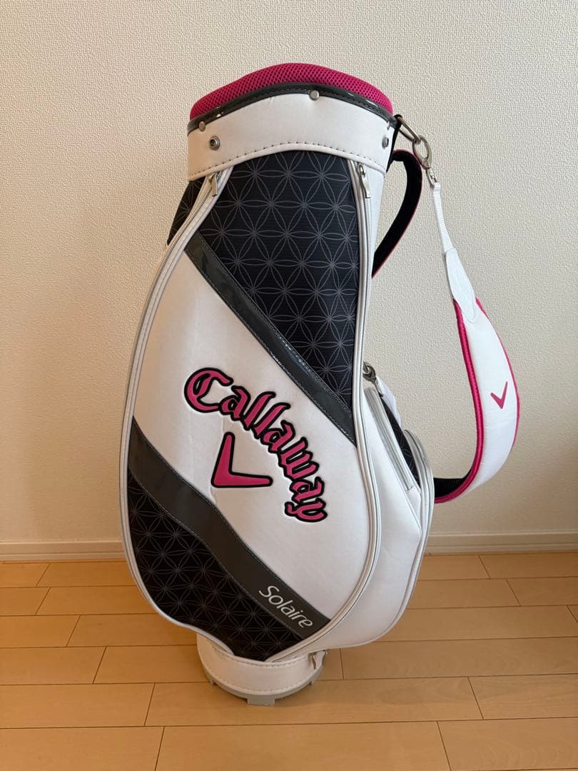 Callaway Solaire キャディバッグ　ゴルフ　ピンク