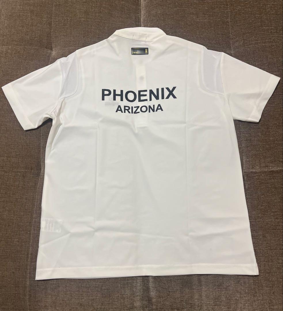 PING ハイネックシャツ ホワイト PHOENIX ARIZONA