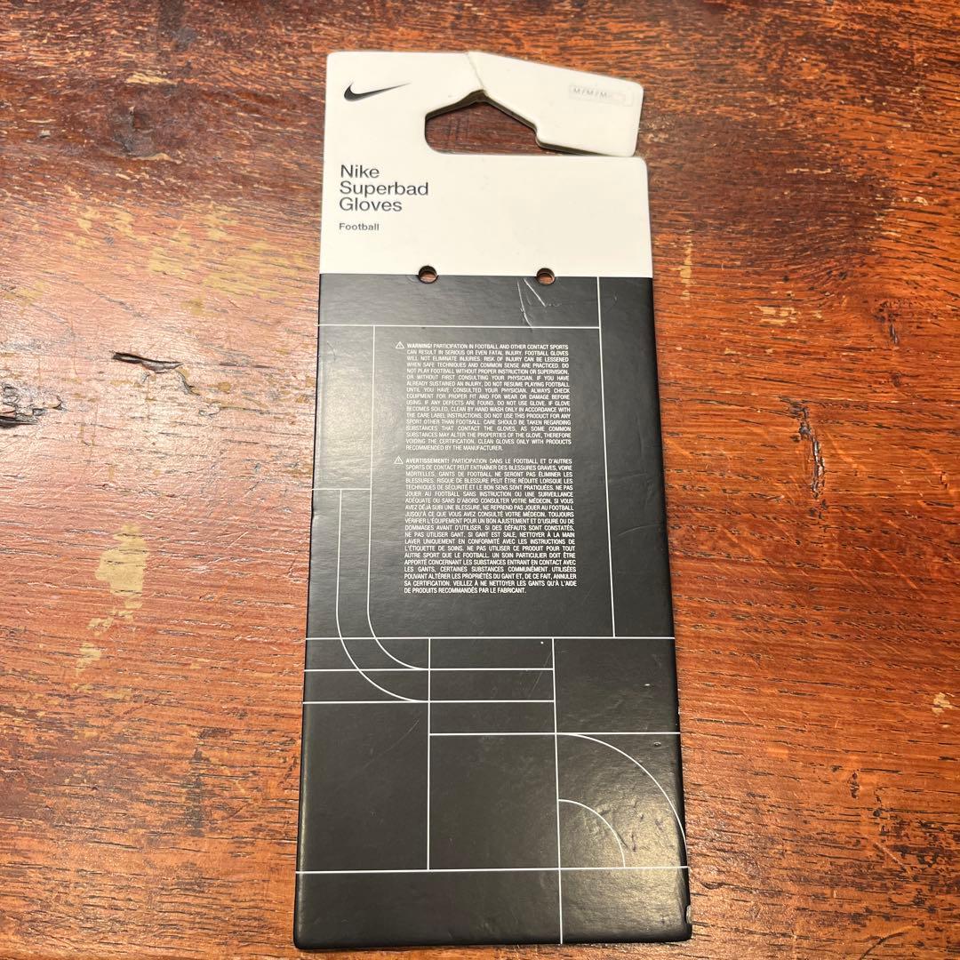Nike アメリカンフットボール グローブ 黒 新品未使用