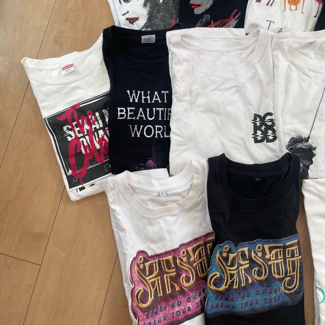SEKAI NO OWARI セカオワ ツアーTシャツ 18点まとめ売り