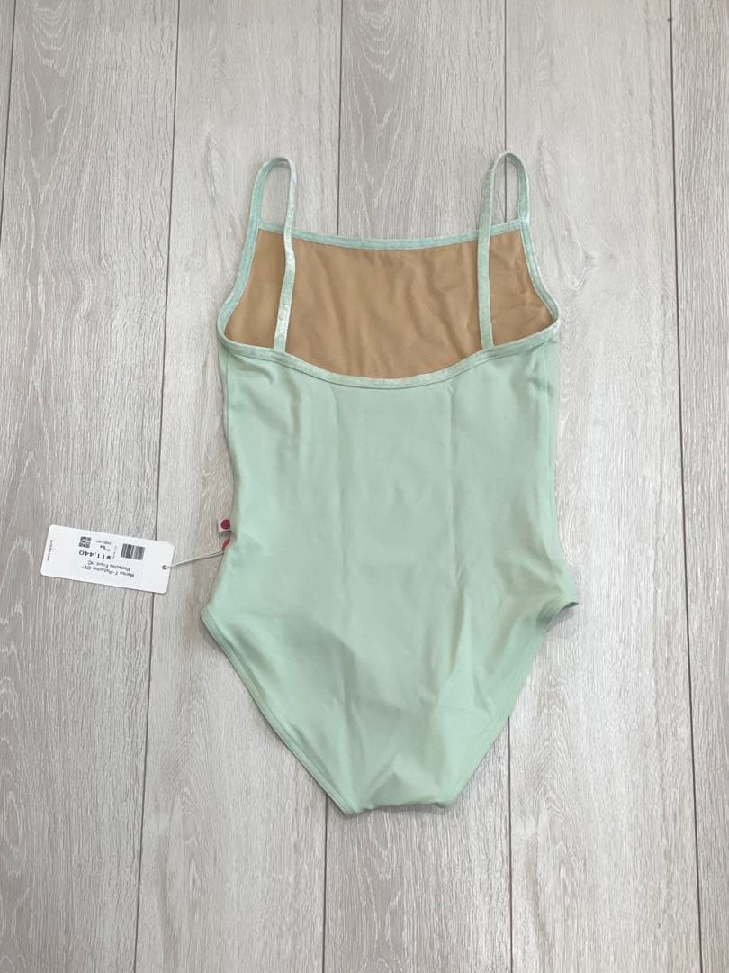 YUMIKO Mサイズ 新品タグ付き ミントグリーン レオタード