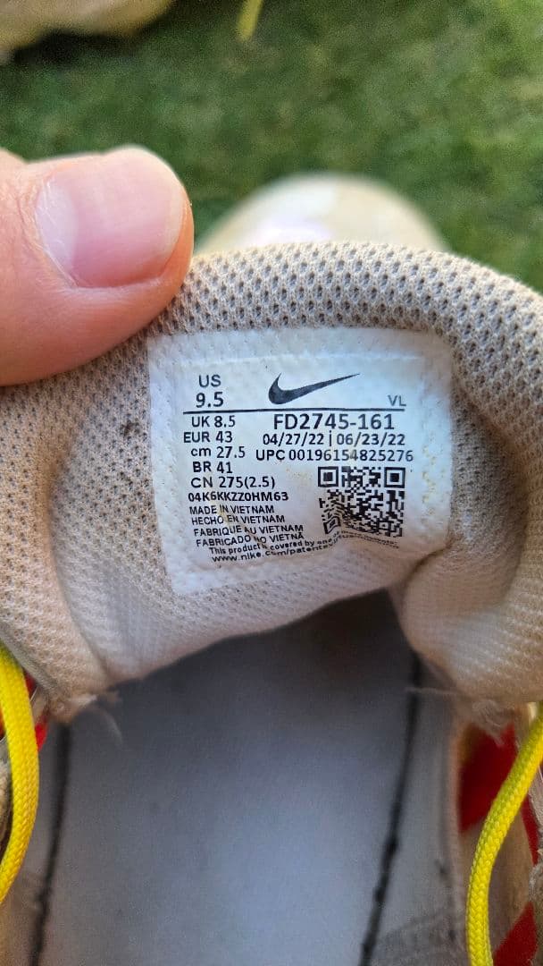 NIKE　野球スパイク　27.5