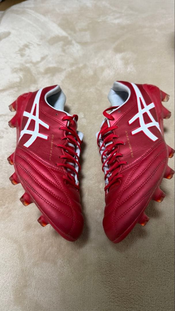 む*☆様 ASICS レッド スパイクシューズ DSLIGHT X-FLY 5