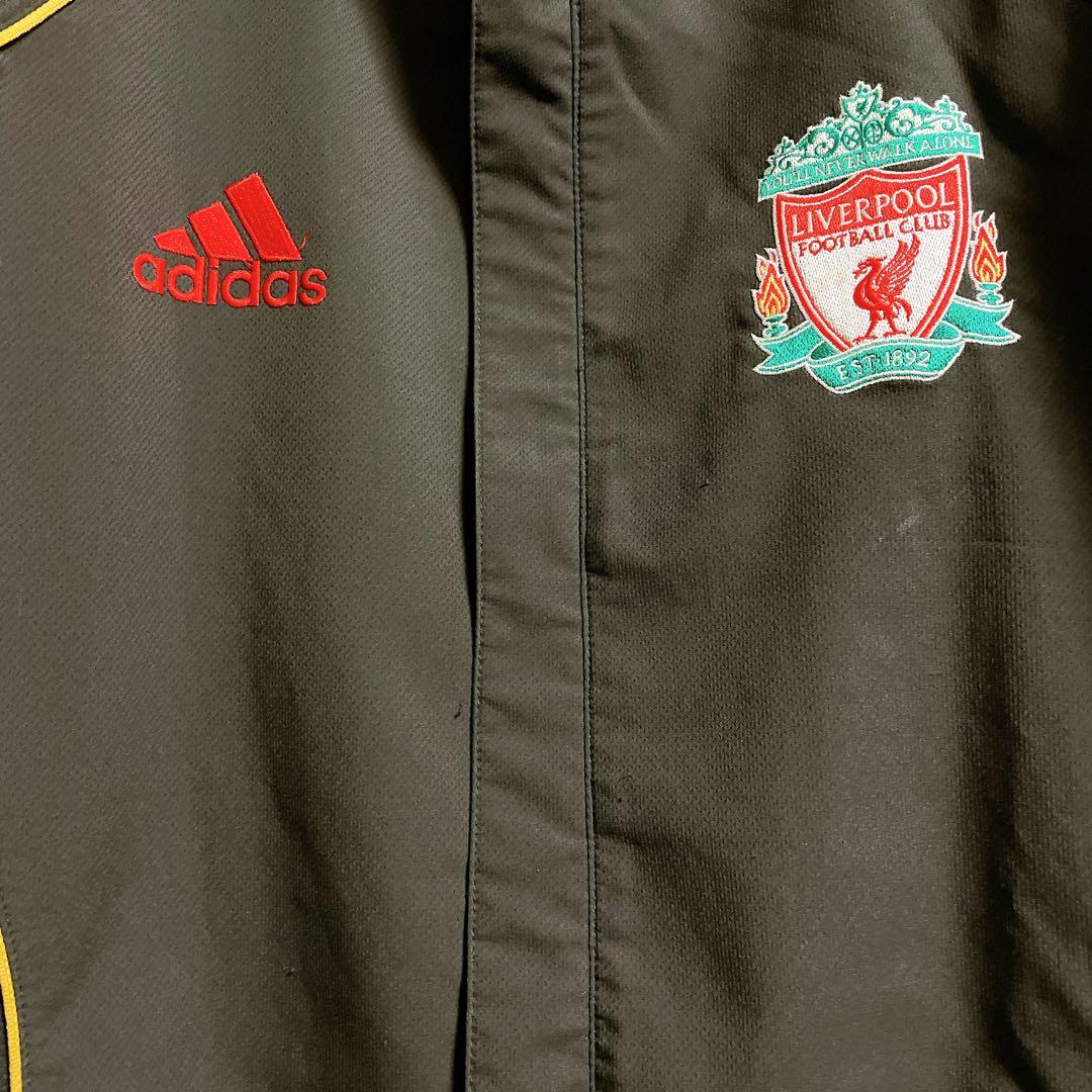 00s Liverpool Adidas フードジャケット　ウィンドブレーカー