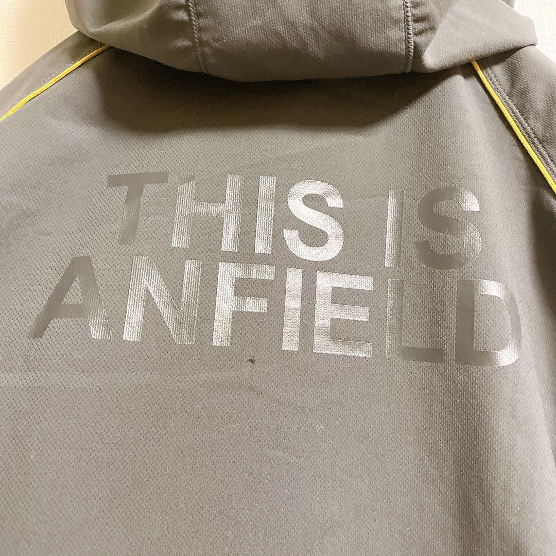 00s Liverpool Adidas フードジャケット　ウィンドブレーカー