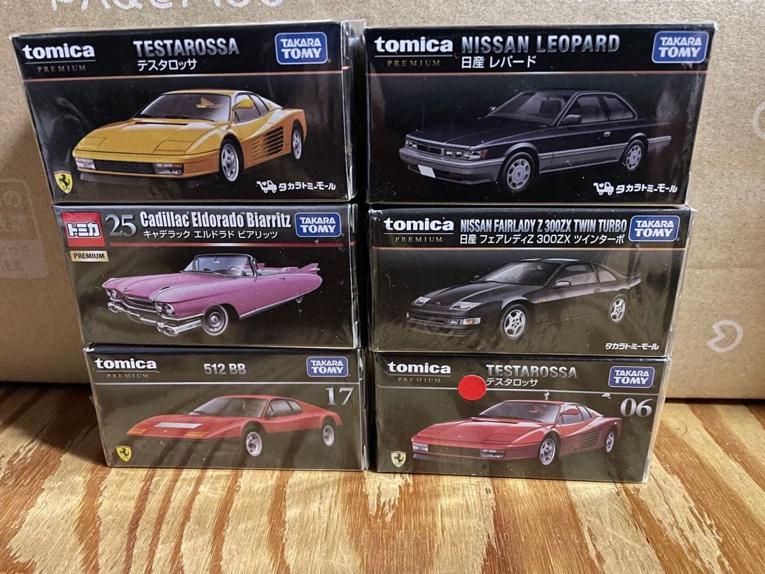 トミカ プレミアム　6台セット　③ 未使用、未開封
