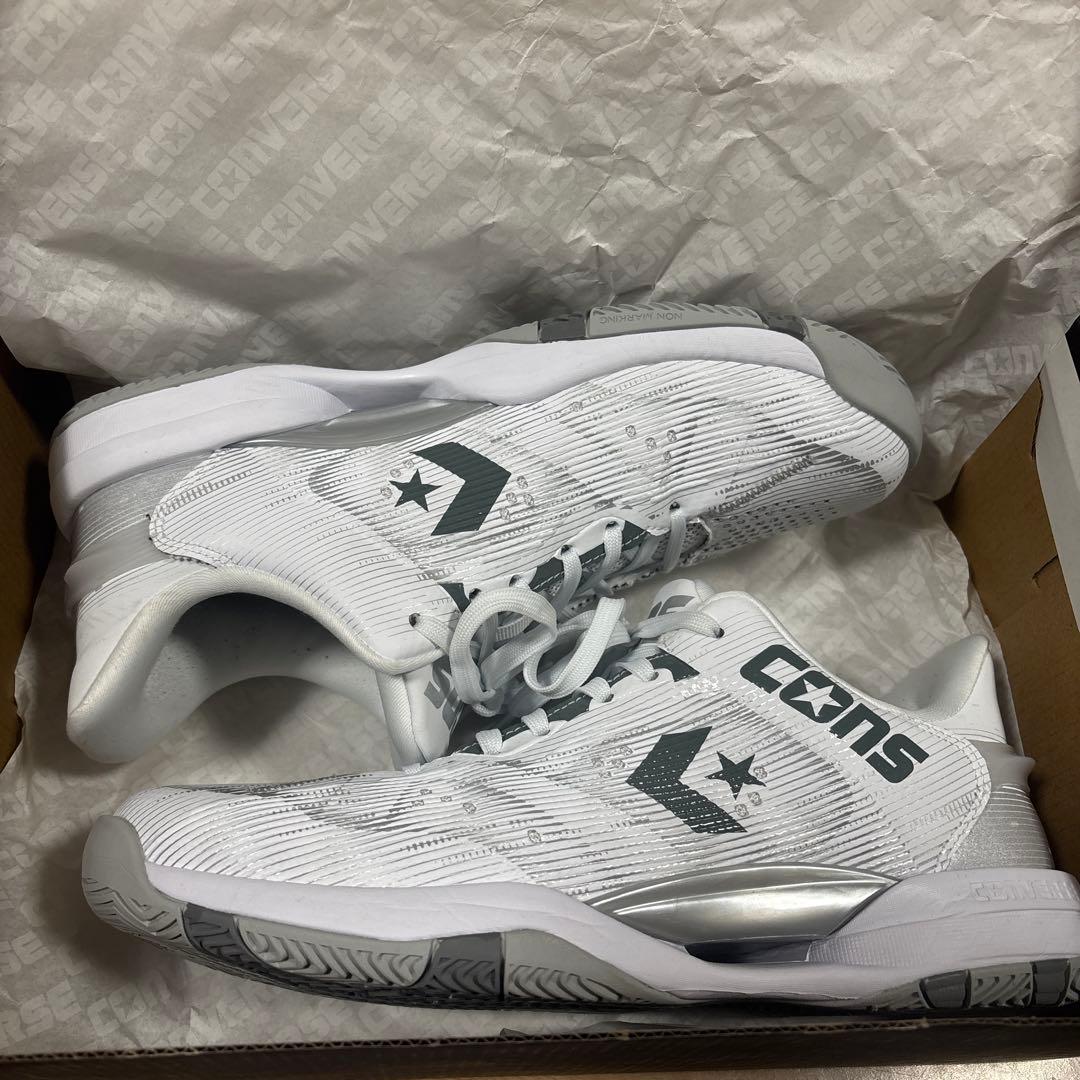 コンバース　バスケットボール　ホワイトCONS ACCELERATOR LOW