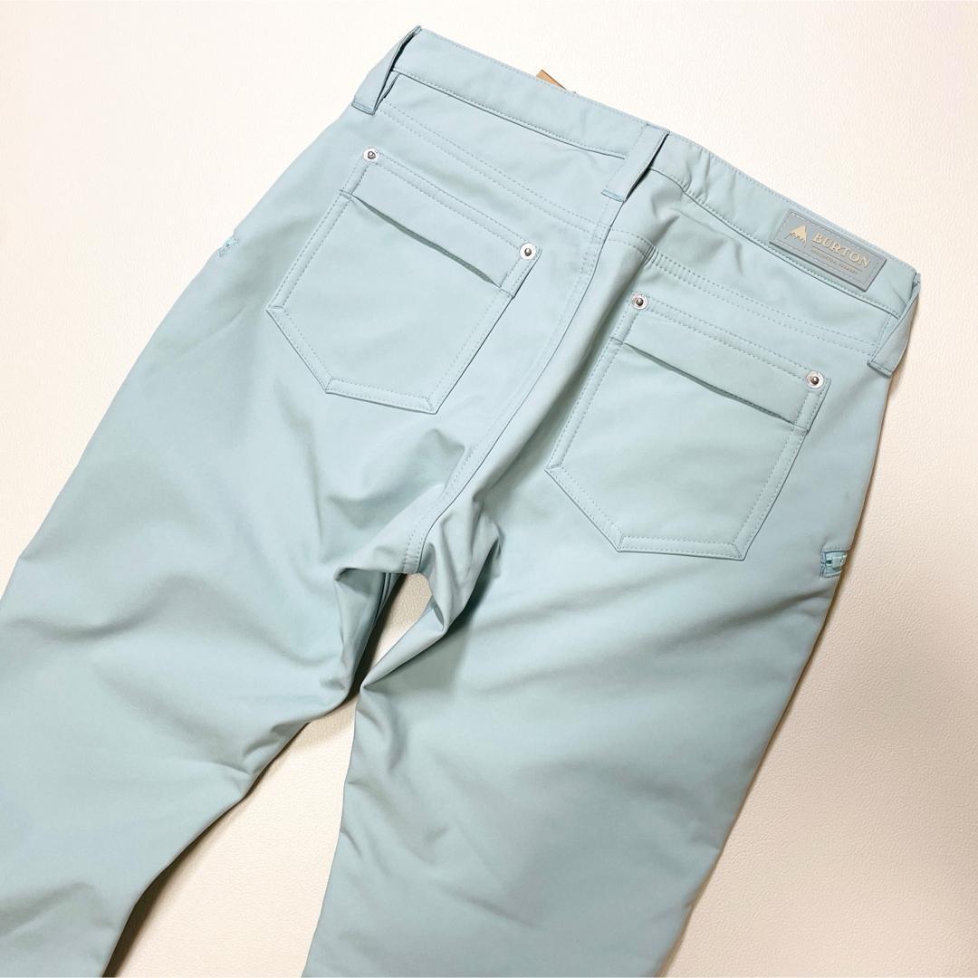 6713【タグ付】バートン　パンツ　レディース　裏起毛　ブーツカット　スリム