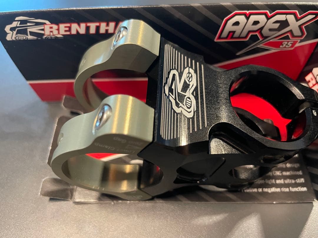 まるお！Renthal Apex 35 ステム 50mm レンサル