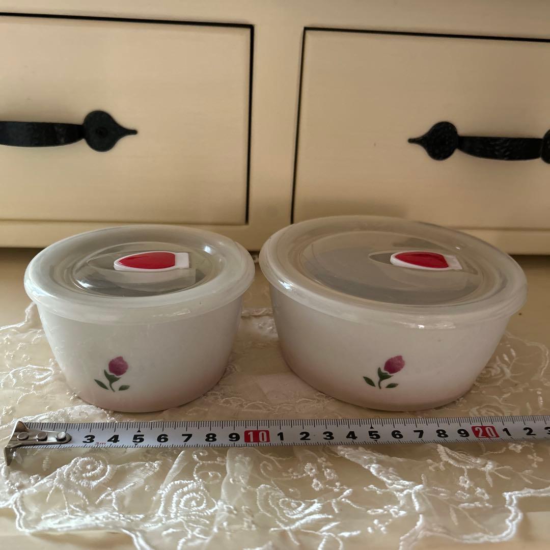 マニーローズ　陶器保存容器