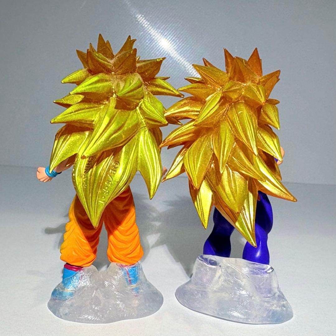 DG ドラゴンボール フィギュア 超サイヤ人3 孫悟空 &ベジータ