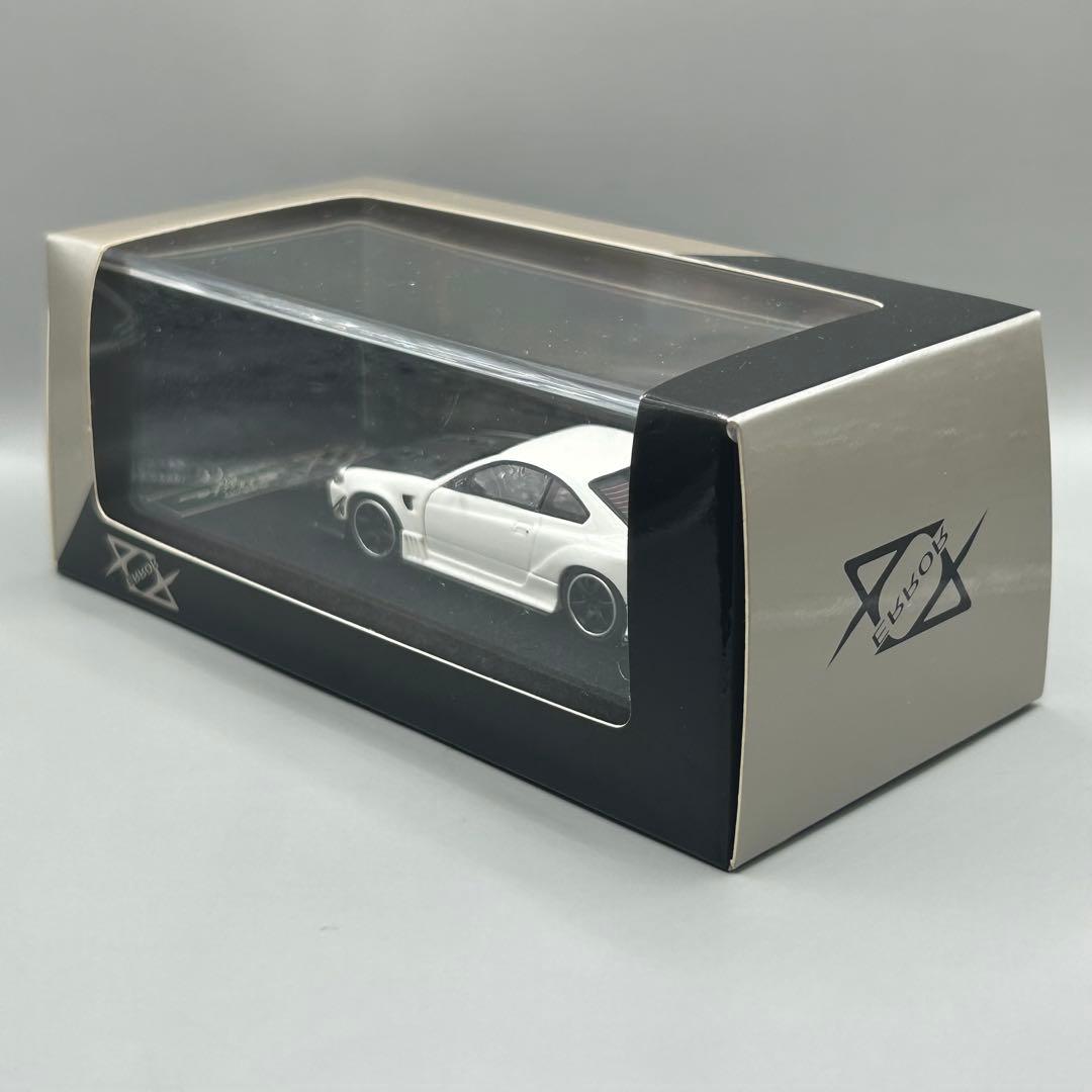 ミニカー Error 404 1/64 Nissan Silvia S15 white