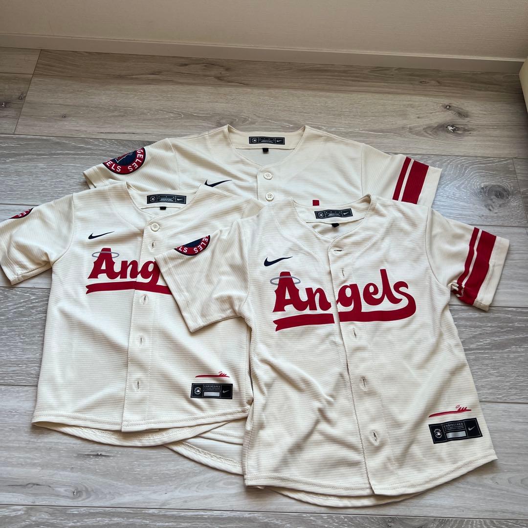 大谷翔平　子供用　ユニフォーム　上着　Ohtani LA Angels