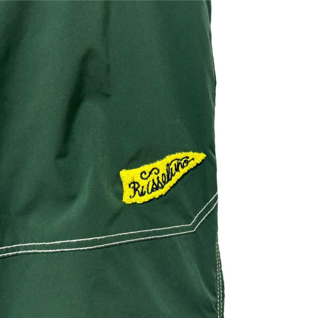 新品 ラッセルノ ゴルフ ウィンド ストップ ロング パンツ グリーン L 5