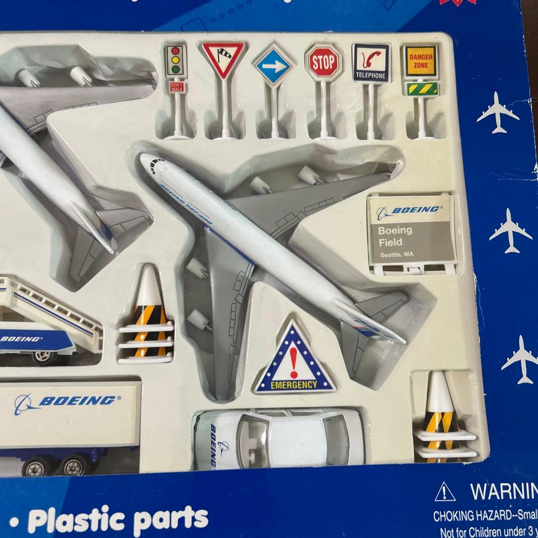 BOEING 飛行機模型 official Airport Play Set
