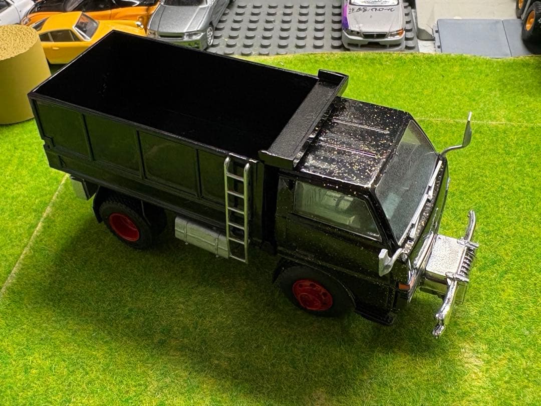 懐かしの商用車コレクショントヨタ ダイナ ダンプ　深箱　デコトラ　改造　カスタム
