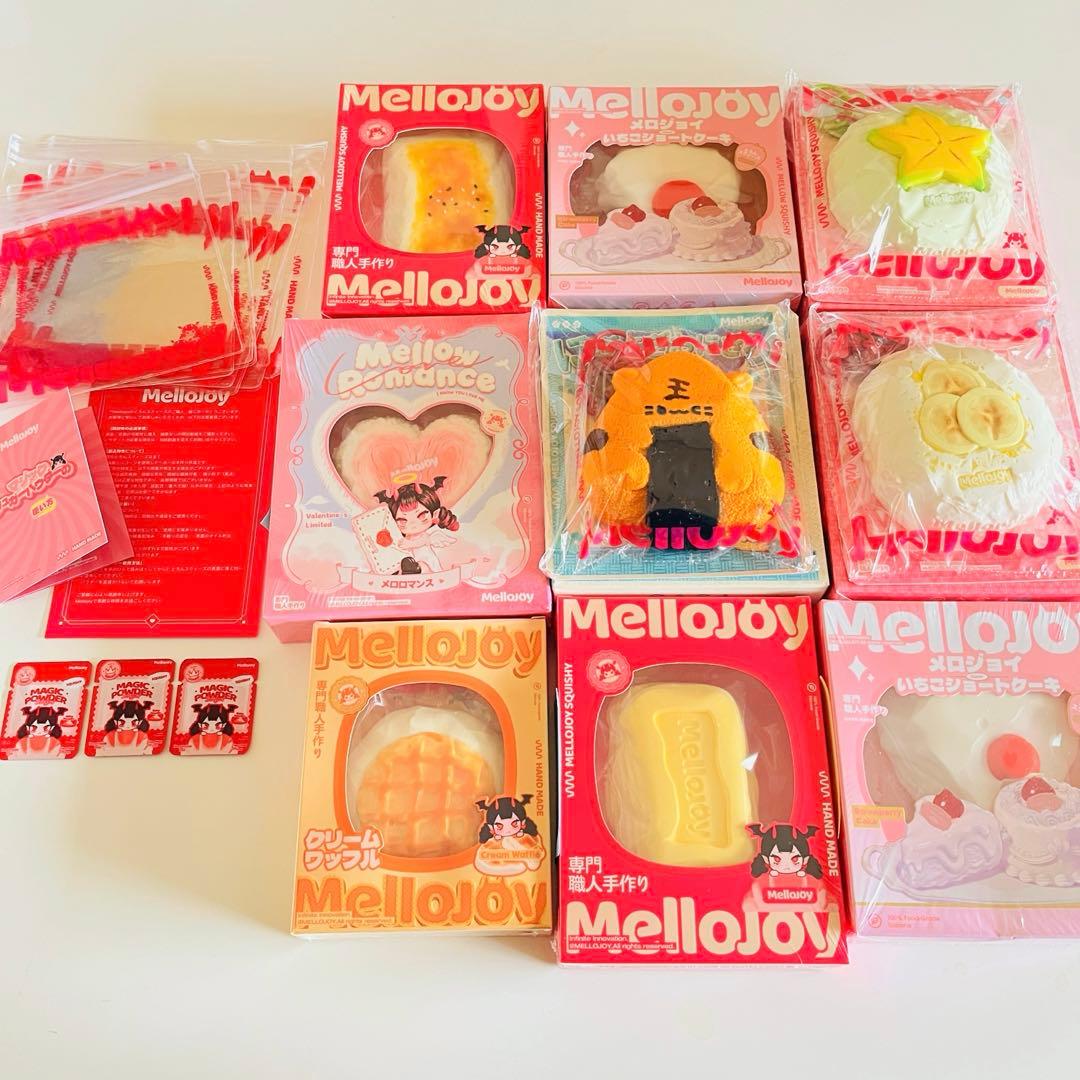 Mellojoy メロジョイまとめ売り 大福 ショートケーキ ワッフル おにぎり