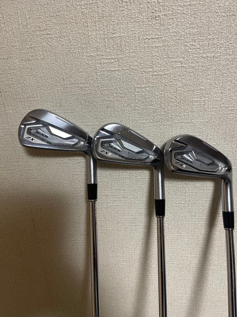 スリクソン　ZX5 MKⅡ MK2アイアン　4〜P 7本セット