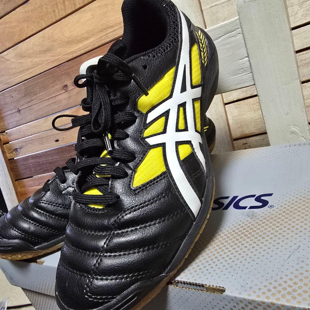 calcetto アシックス カルチェット フットサルシューズ スニーカー 25