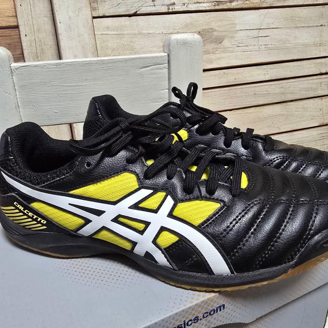 calcetto アシックス カルチェット フットサルシューズ スニーカー 25
