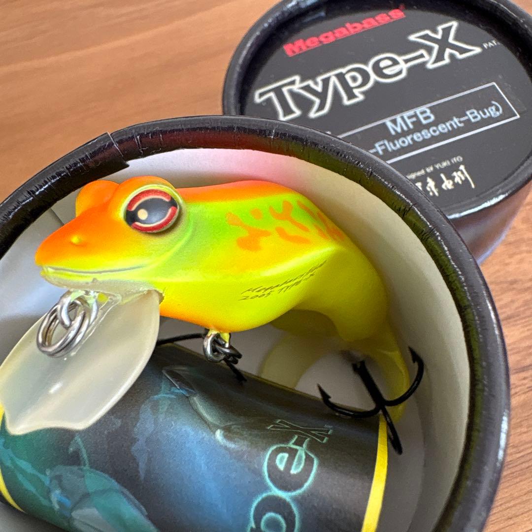 ☆激レア☆初期☆メガバス　タイプX　6個セット　ソーダボーン