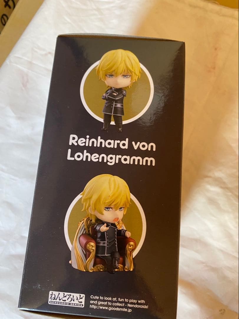 未開封R52 ねんどろいど ラインハルト 銀河英雄伝説　937