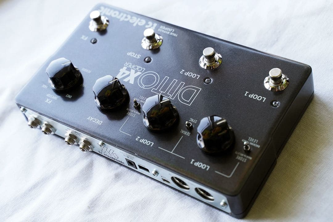 tc electronic DITTO X4 デュアル トラック ルーパー