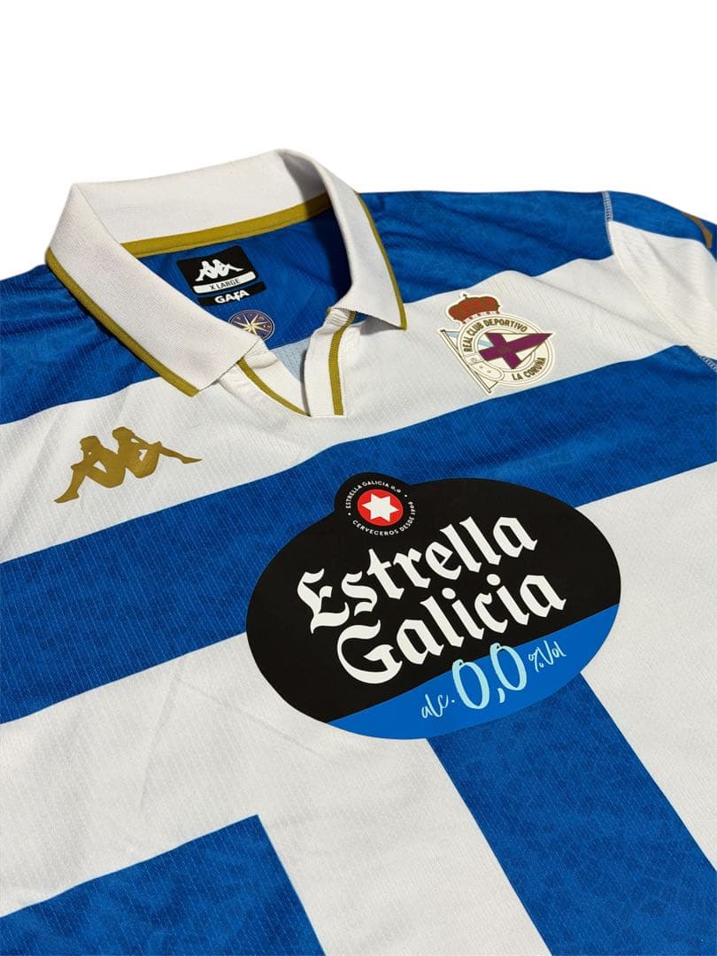 25-26 Deportivo La Coruna サッカーユニフォームホーム