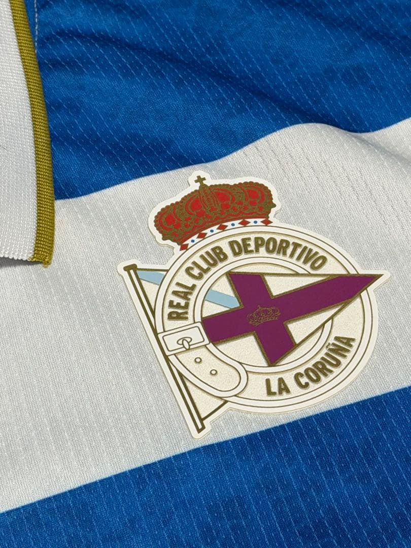 25-26 Deportivo La Coruna サッカーユニフォームホーム