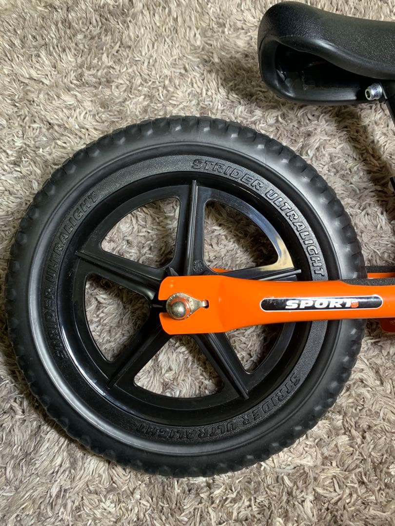 STRIDER SPORT バランスバイク オレンジ 12インチ 美品