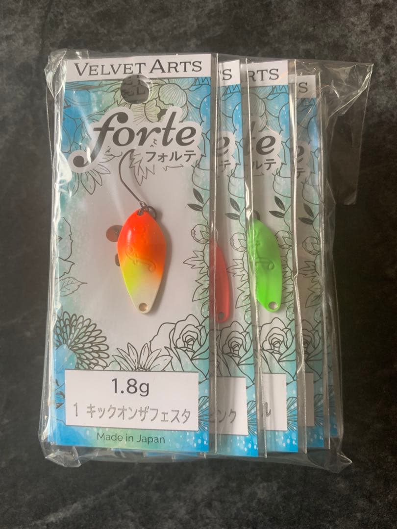 ベルベットアーツ フォルテ1.8g 全色セット【新品の