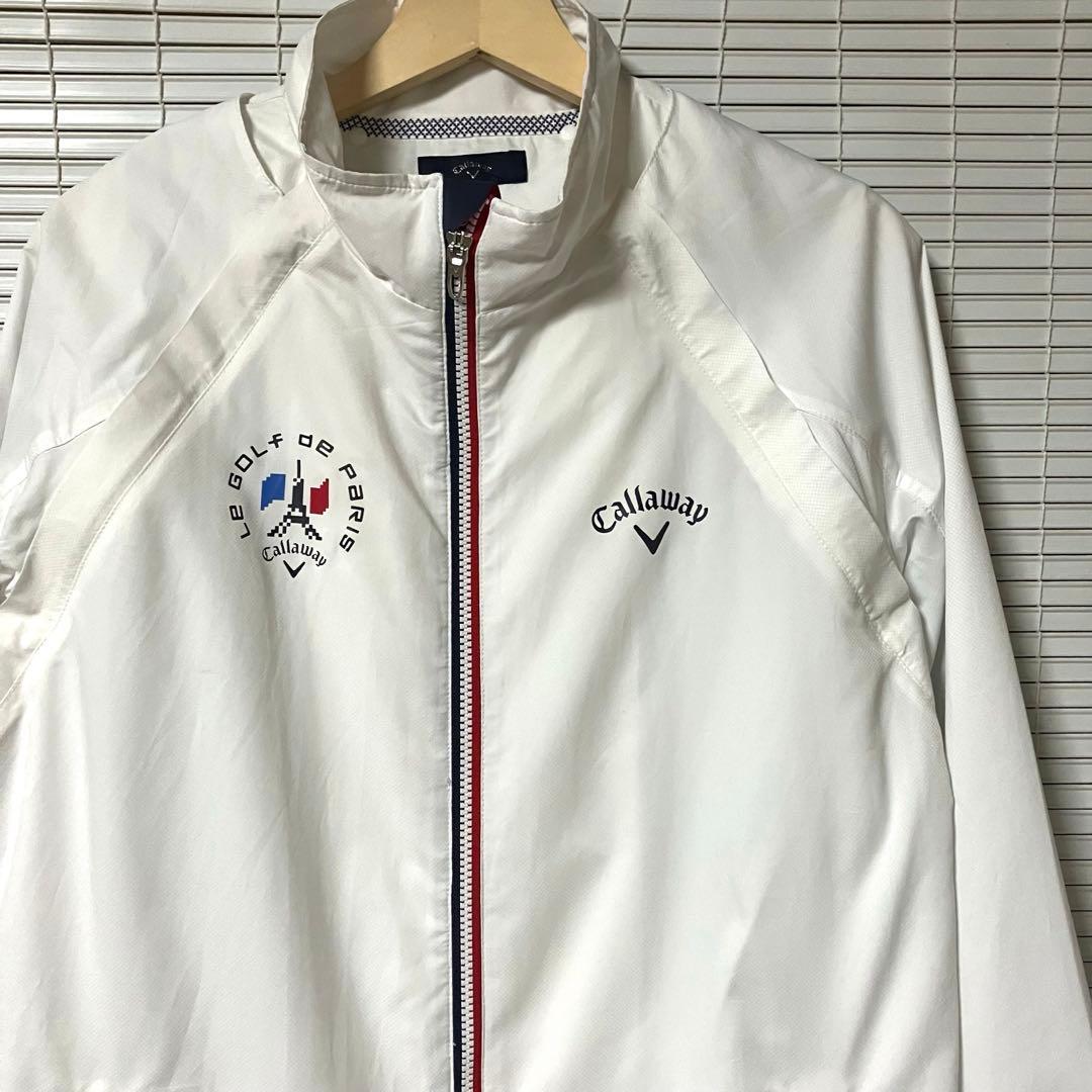 CALLAWAY キャロウェイ 2WAY ウィンド ジャケット LL ホワイト