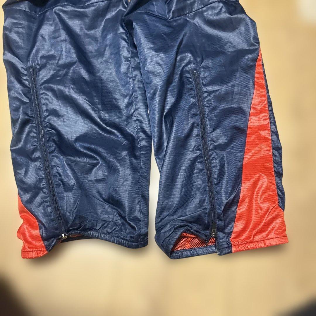 ひ*羊様 adidas Professional ピステ上下 赤・紺　セットアッ