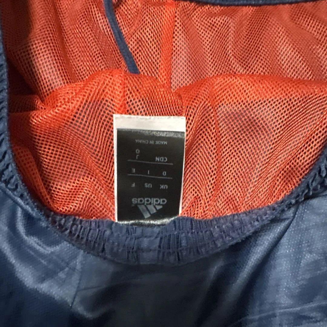 ひ*羊様 adidas Professional ピステ上下 赤・紺　セットアッ