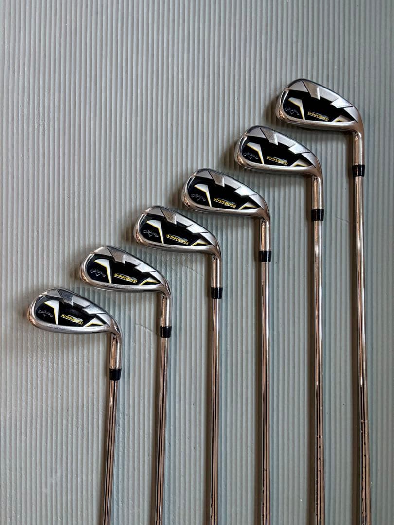 キャロウェイ WARBIRD アイアン 5, 7, 8, 9, P, S