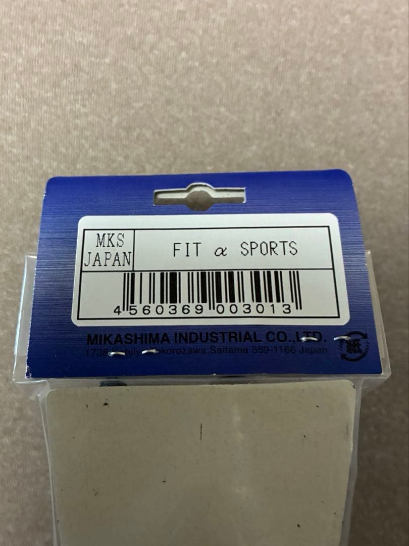 MKS FIT α SPORTS トゥークリップストラップ 黒