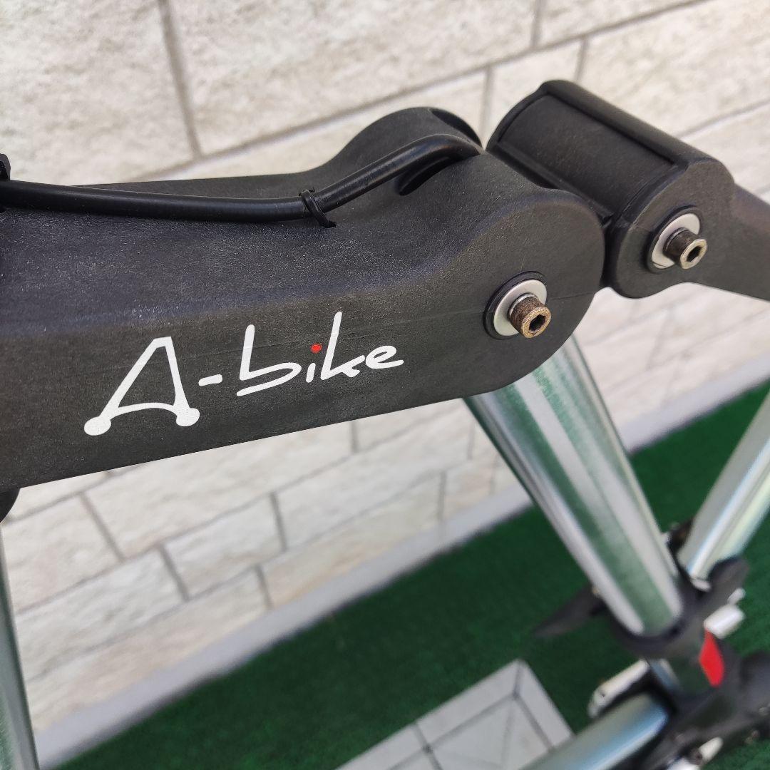 極美品 10m走行 正規 付属品完備 A-bike 折りたたみ自転車 DZB01