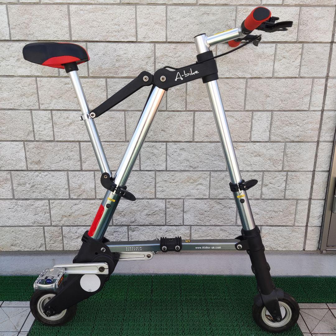 極美品 10m走行 正規 付属品完備 A-bike 折りたたみ自転車 DZB01