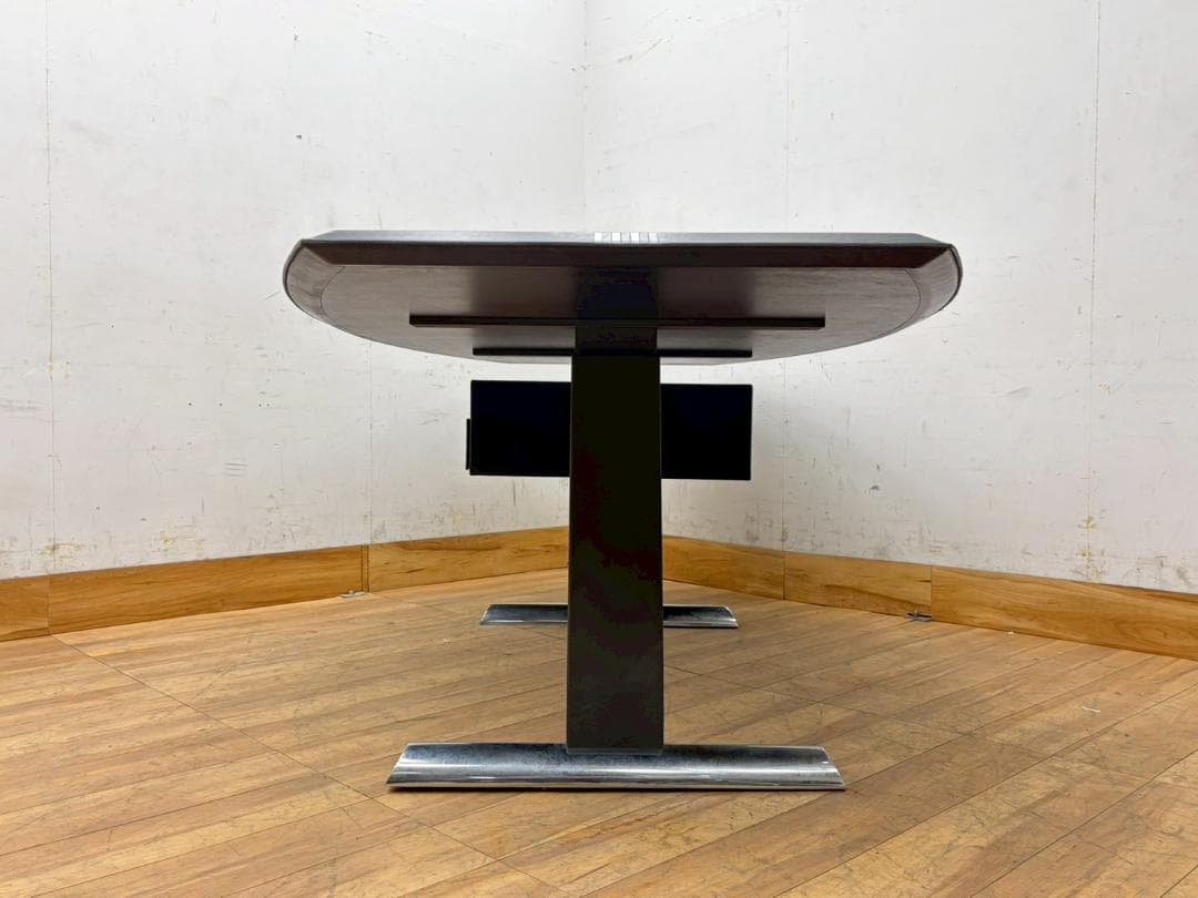 T7967☆美品☆i4MARIANI☆クワトロマリアーニ☆イタリア☆本革☆デスク