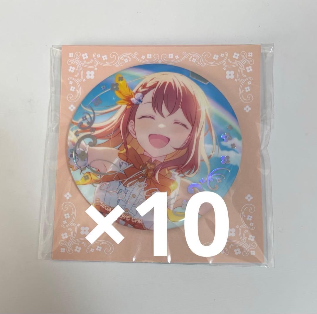 プロセカ はっぴーこれくしょんくじ はぴこれ 花里みのり 箔押し 缶バッジ A