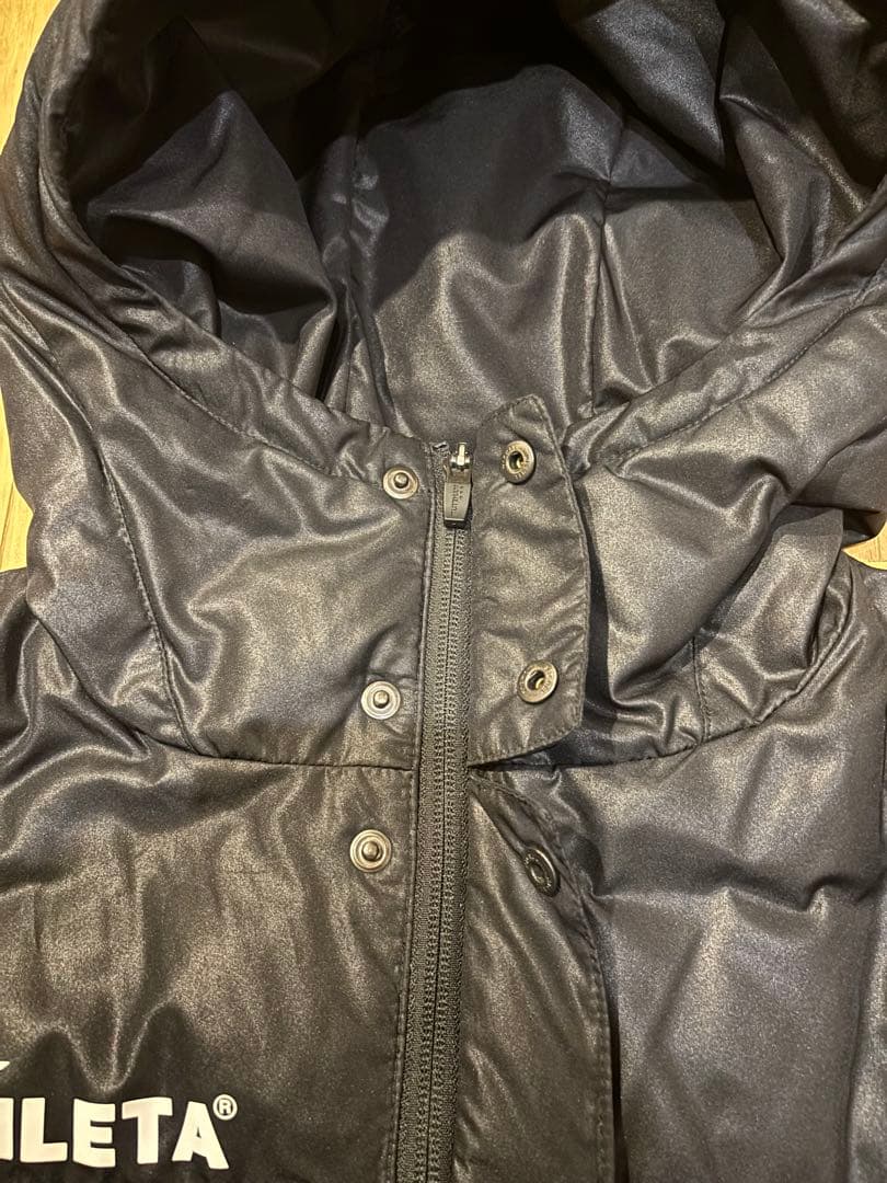 ATHLETA ダウンベンチコート 黒　160