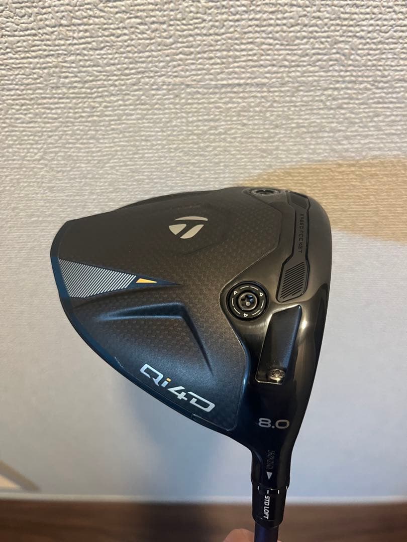 【超美品】Qi4D ドライバー ヘッド単体　8度　シェフラー使用