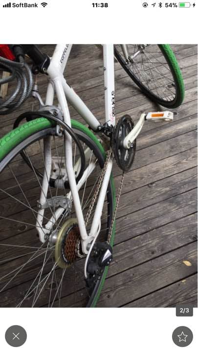 自転車です。