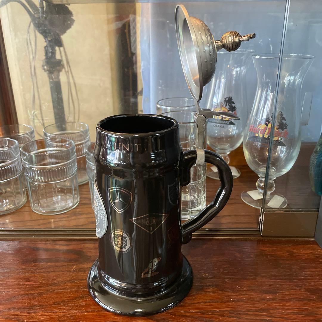 アメリカ海兵隊・記念品・ビールジョッキ