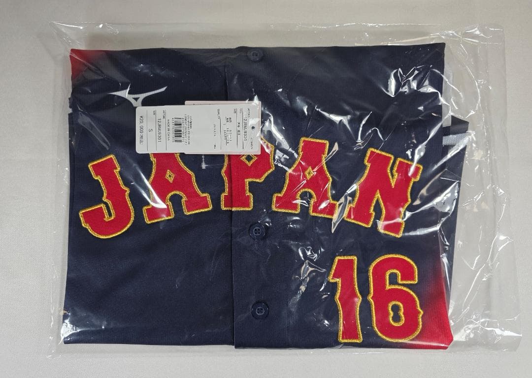 新品　大谷翔平 WBC2026 レプリカ ユニフォーム S ホーム ビジター