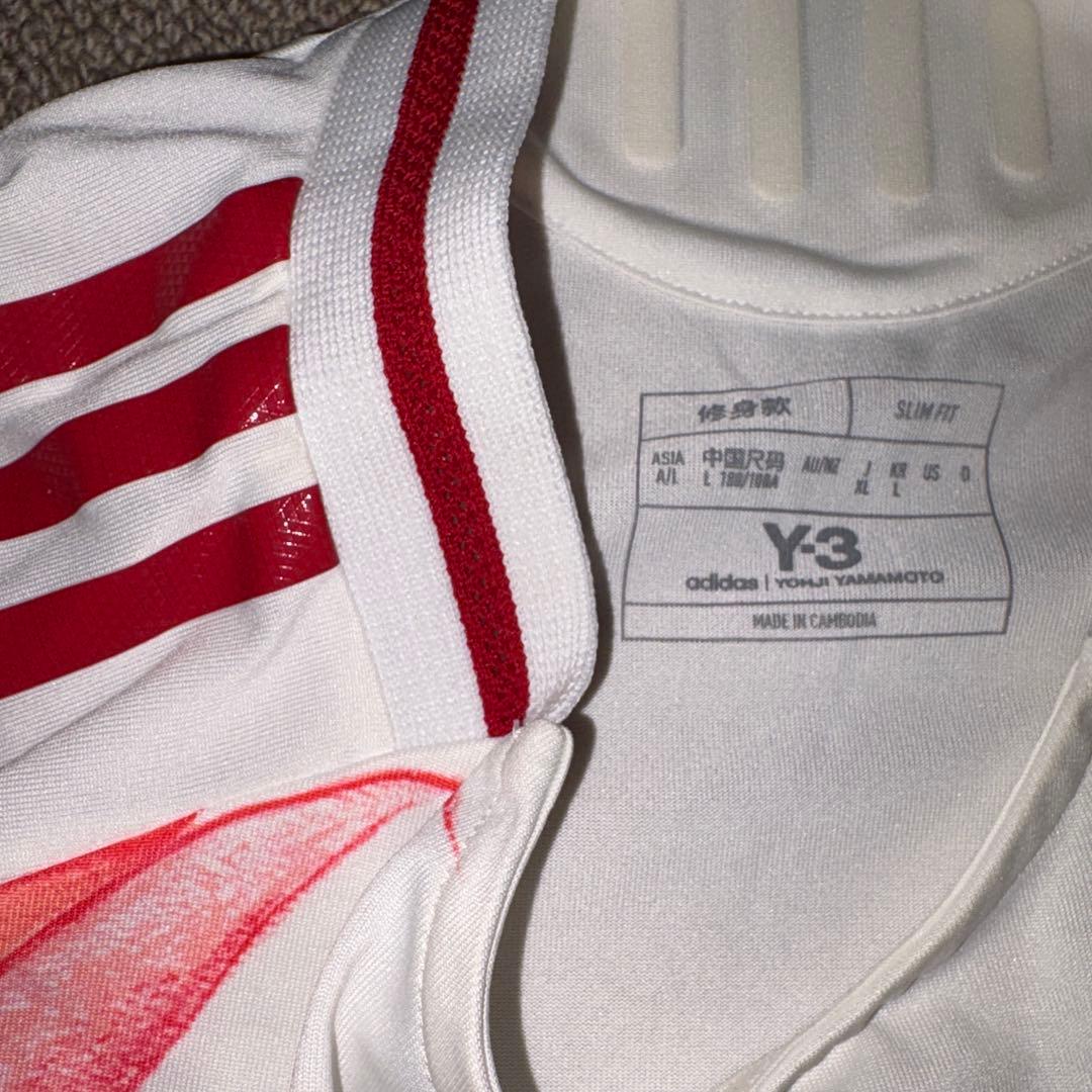 日本代表　Y3アウェイユニ　XL